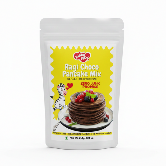 Ragi Choco Pancake Mix (No Maida, No Refined Sugar) | Healthy Chocolate Pancakes | 250g