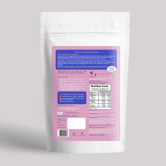 Ragi Rice Moongdal Cereal-200g