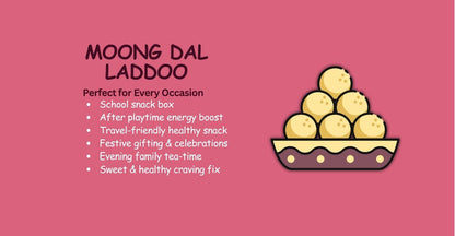 Moongdal Laddoo - 250g