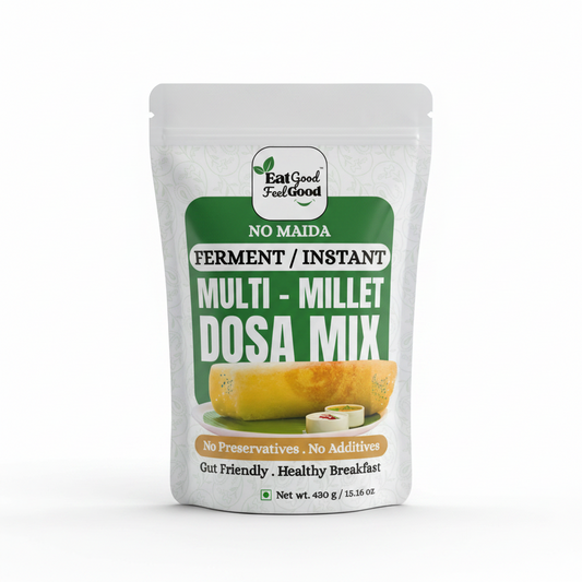 Multi Millet Dosa Mix | Eat Good Feel Good by Kiddo Fuel | 430g
